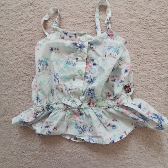 3/25 Sergent major Super adorable cotton lawn sheer with leggings - Picture 4 of 10